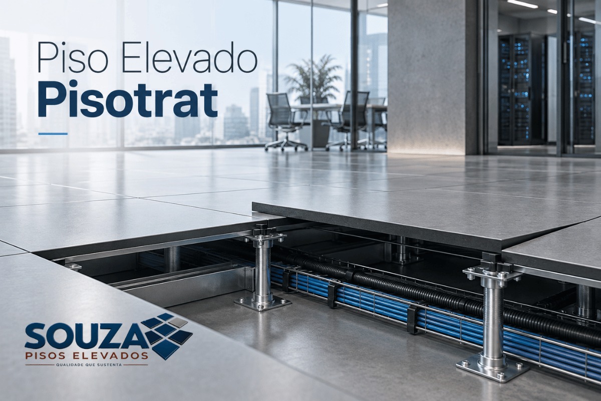 Piso Elevado Pisotrat: Alternativa, Reforma e Reposição | Souza Pisos