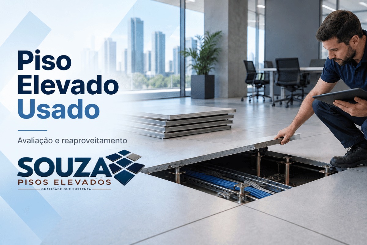 Piso Elevado Usado: Cuidados Antes de Comprar | Souza Pisos