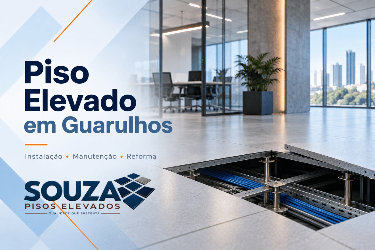 Piso Elevado em Guarulhos | Souza Pisos Elevados